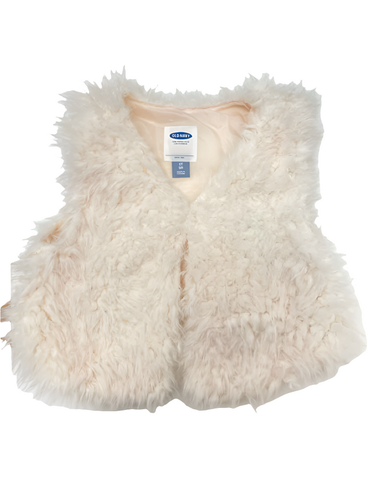Old Navy (C) Cream Toddler Size 5T TopVest