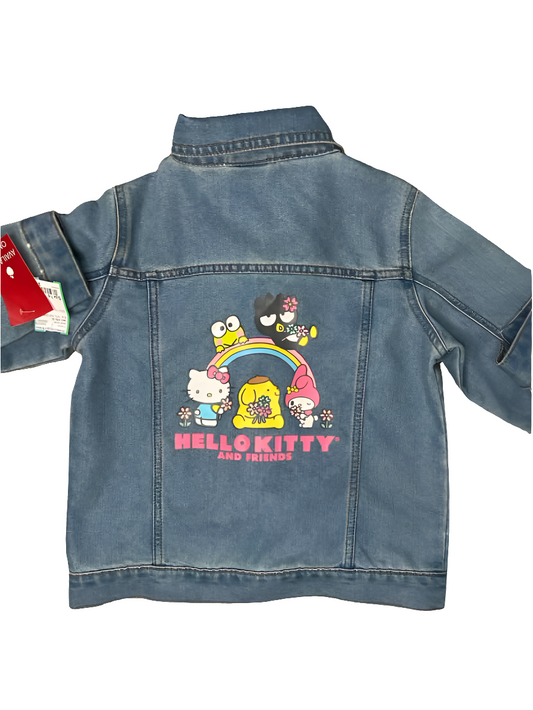 Hello Kitty (D) Blue Youth Size 7-8 Jacket Denim