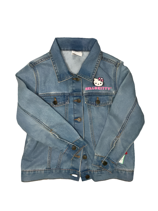 Hello Kitty (D) Blue Youth Size 7-8 Jacket Denim