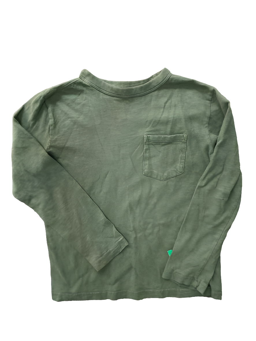 Gap (B) Green Youth Size 6 LSTop