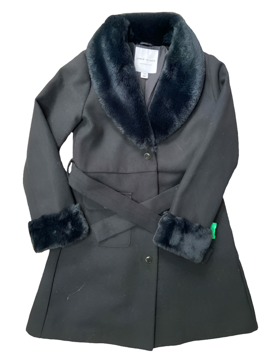 Janie and Jack (A) Black Youth Size 7-8 Dress Coat Winter