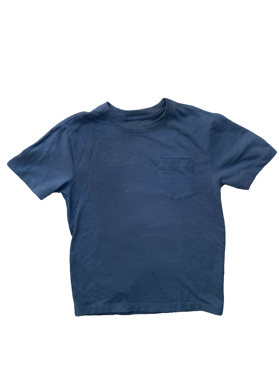 Wonder Nation (E) Navy Youth Size 6-7 SSTop