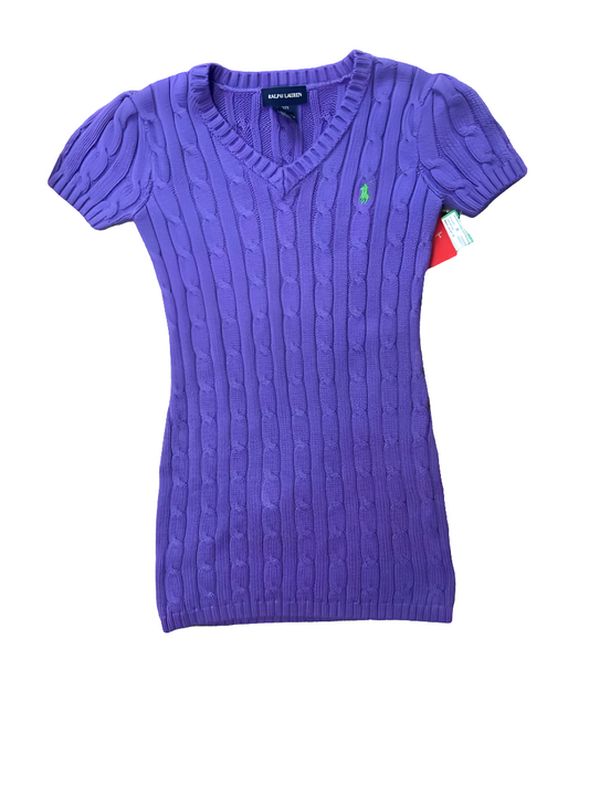 Ralph Lauren (A) Purple Youth Size 7 CasualDress