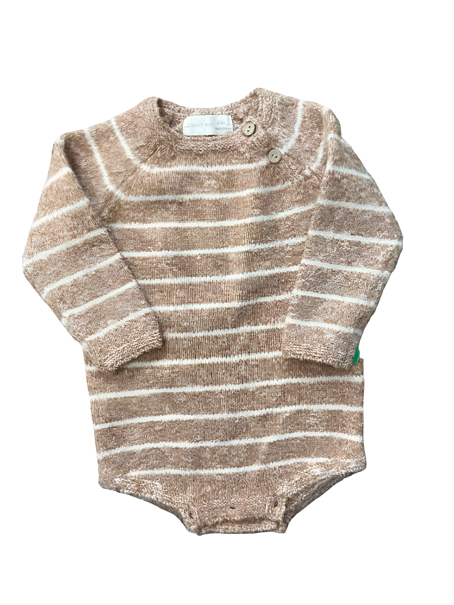 Quincy Mae Brown Infant Size 3-6 MO SweaterLight