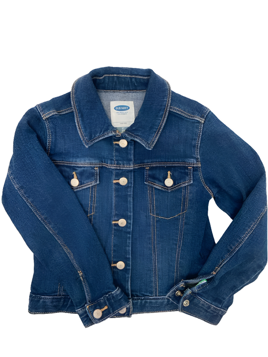 Old Navy (C) Blue Toddler Size 5T Jacket Denim