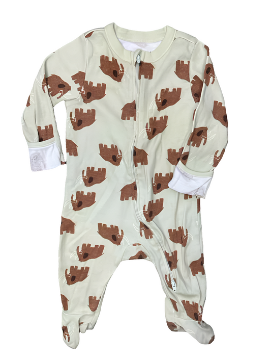 Old Navy (C) Green Infant Size 3-6 MO 1PCSleepwear