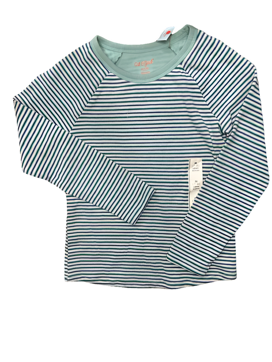 Cat and Jack (D) Stripe Youth Size 7-8 LSTop