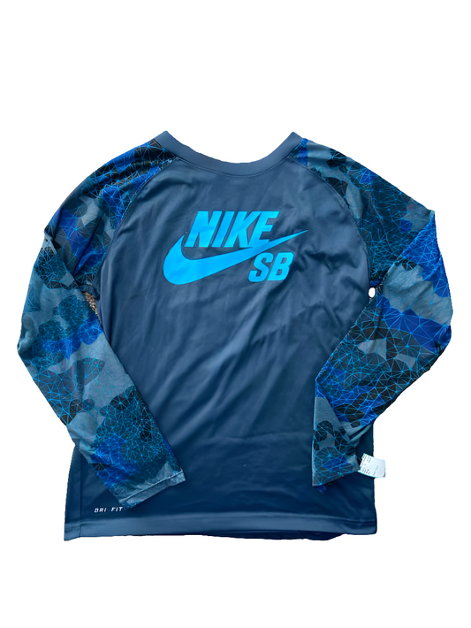 Nike (B) Blue Youth Size 12 AthleticTopLS