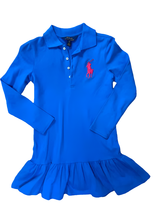 Ralph Lauren (A) Blue Youth Size 7 CasualDress