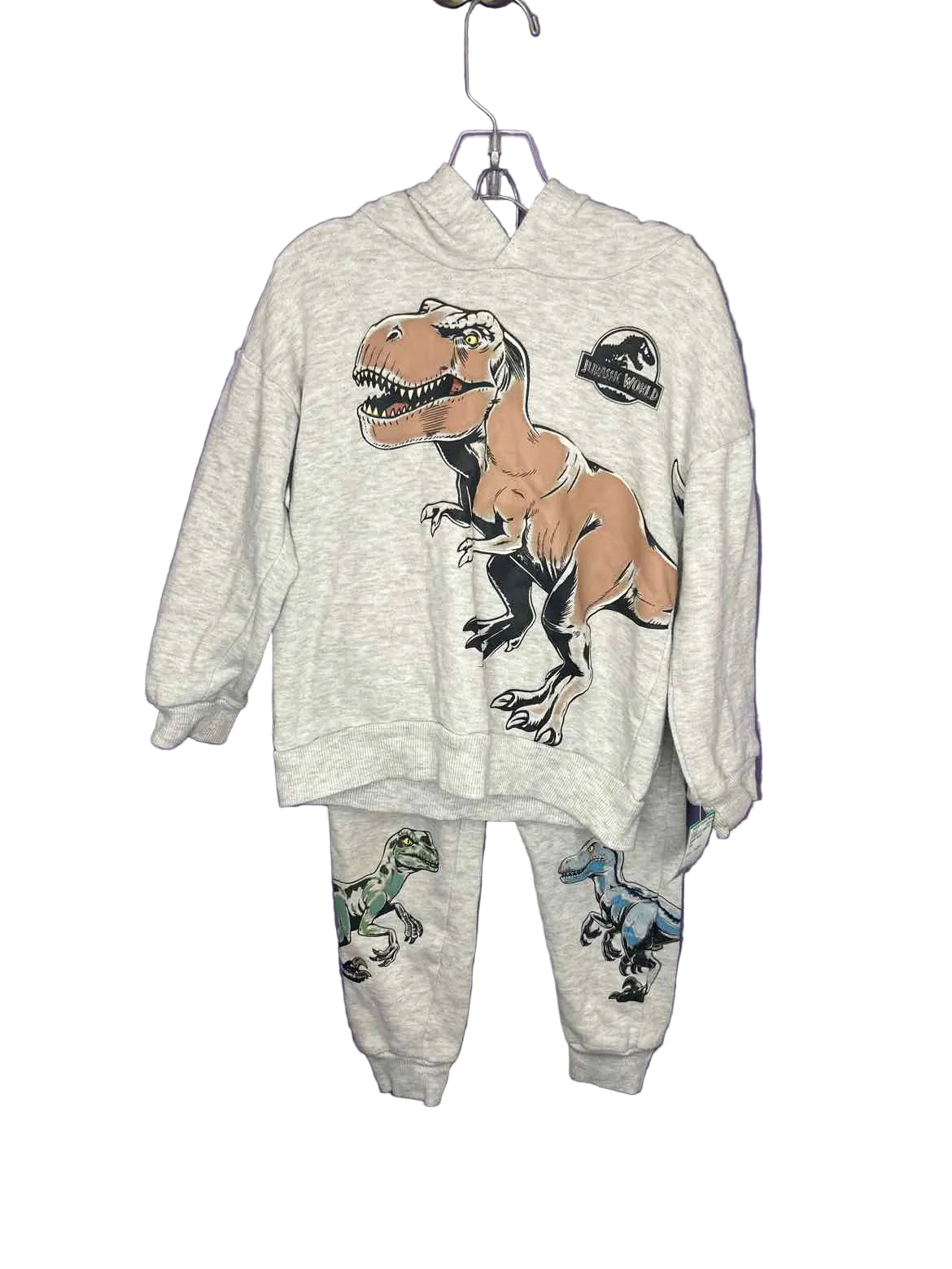 Jurassic World Gray Toddler Size 5 2PCAthleticPantSuit