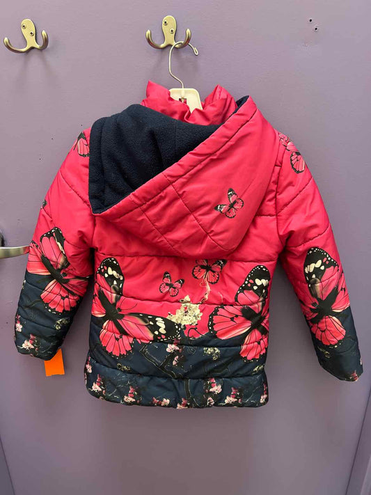 Bibita Pink Youth Size 8 Jacket Heavy