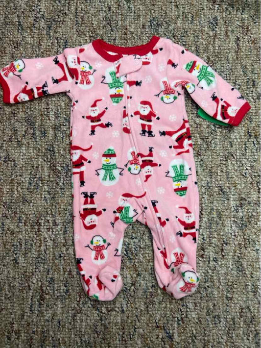 Carters (C) Pink Infant Size NB 1PCSleepwear