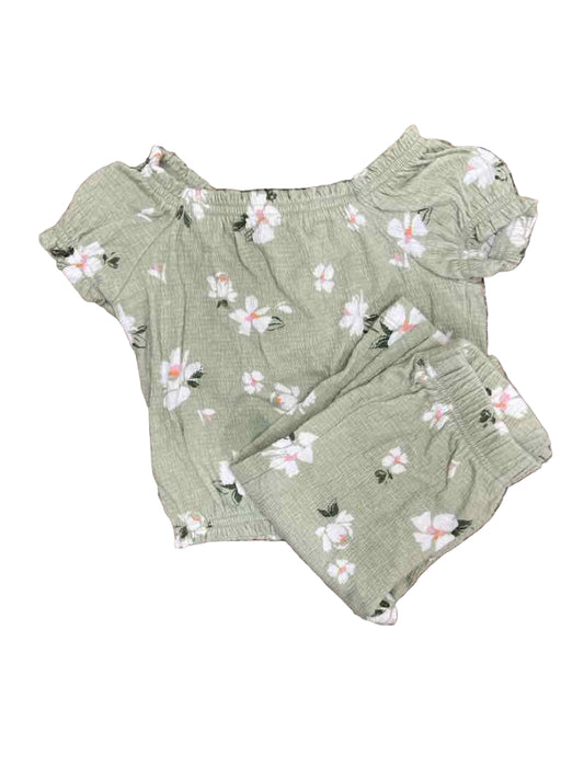 Carters (C) Green Infant Size 12 MO 2PC Casual