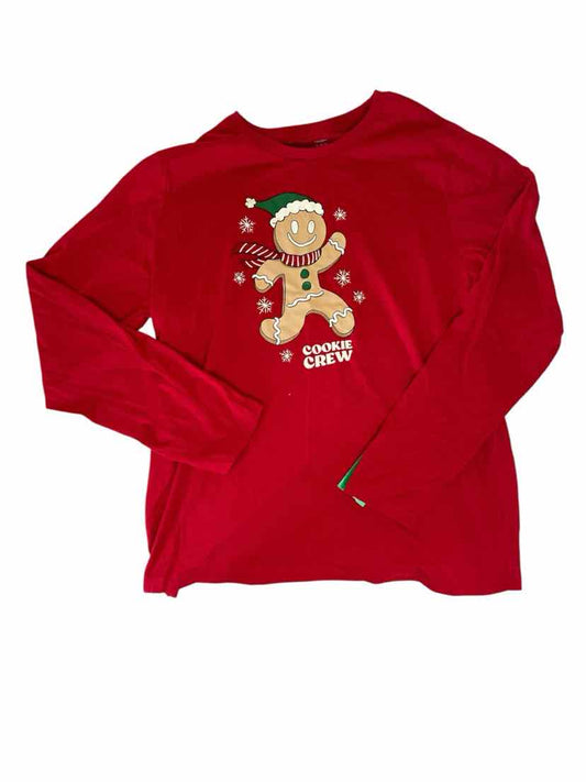 Holiday Time (D) Christmas Youth Size 14-16 LSTop