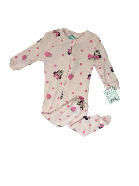 Disney (B) Pink Infant Size 0-3 MO 1PCSleepwear