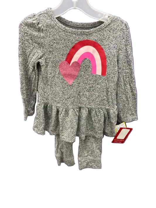 Cat and Jack (D) Valentines Toddler Size 2T 2PCCasual