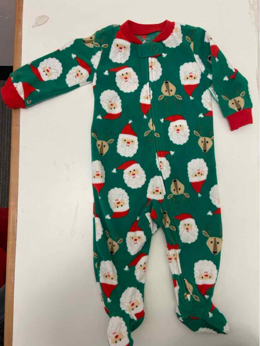Carters (C) Christmas Infant Size 9 MO 1PCSleepwear