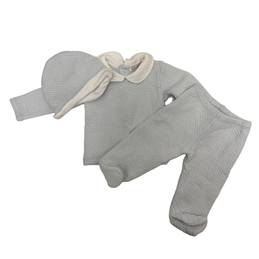 The beaufort Bonnet compant Blue Infant Size 3-6 MO 3PC Dressy Set