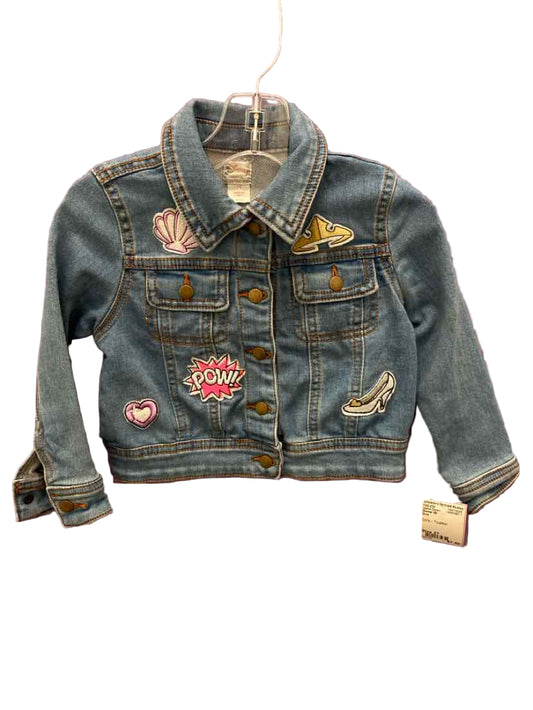 Disney (B) Blue Toddler Size 2T Jacket Denim