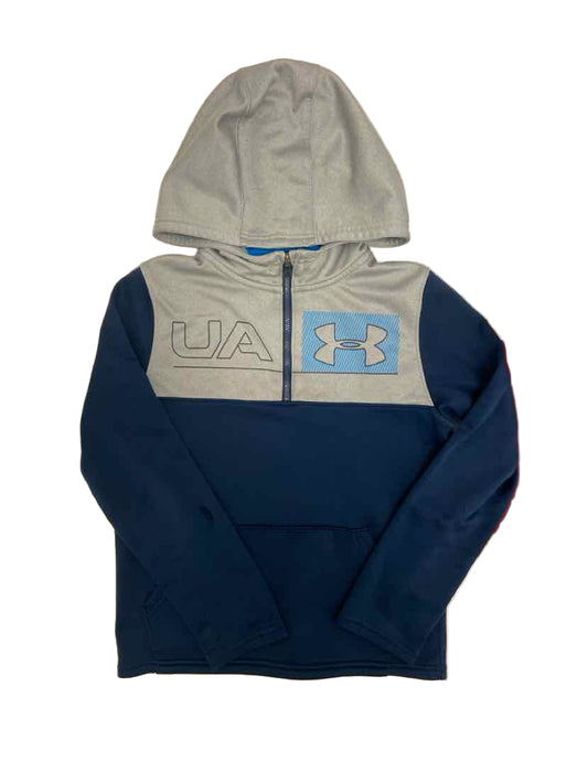Under Armour (B) Blue Gray Youth Size 8 Sweatshirt