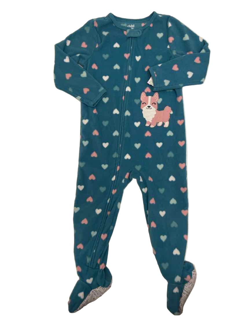 Child of Mine (D) Teal Toddler Size 3T 1PCSleepwear