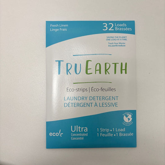 TruEarth Fresh Linen Laundry Detergent Eco Strips