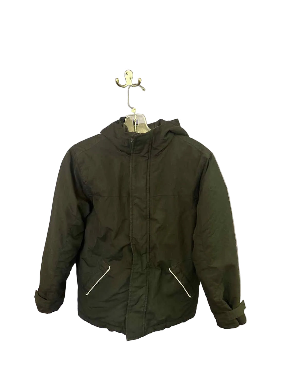 Old Navy (C) Black Gray Youth Size 10-12 Jacket Heavy