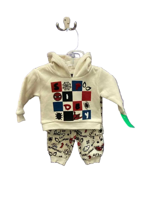 Marvel (D) Cream Infant Size 3 MO 2PC Casual