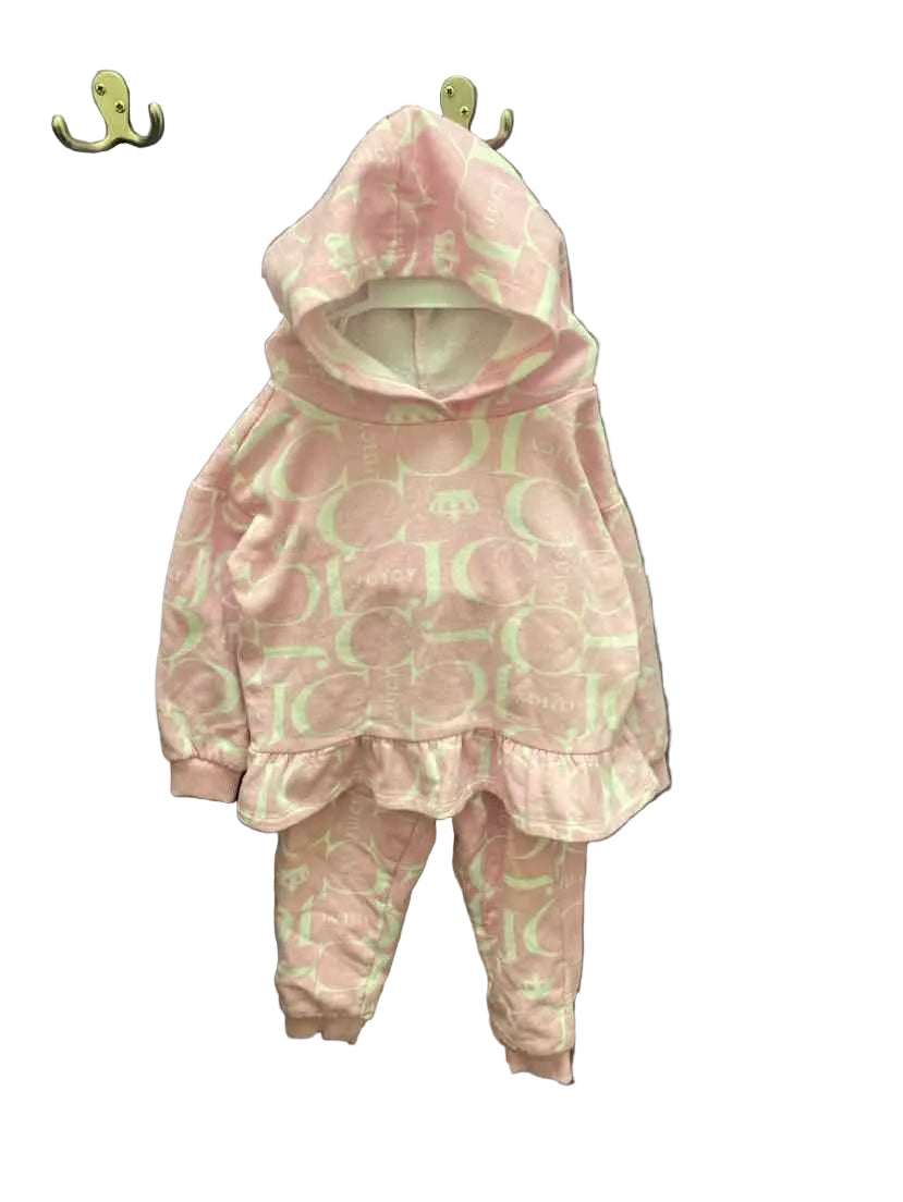 Juicy Couture (B) Pink Toddler Size 3T 2PCCasual