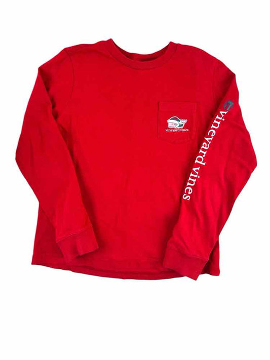 Vineyard Vines (A) Christmas Youth Size 7 LSTop