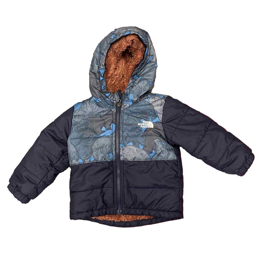 North Face (AA) Blue Gray Infant Size 12 MO Jacket Heavy