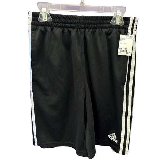 Adidas (B) Black Youth Size 14-16 Short Athletic