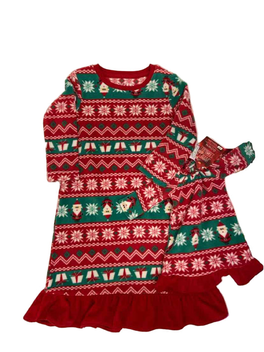 Jammies for your Families Christmas Toddler Size 2T Nightgown