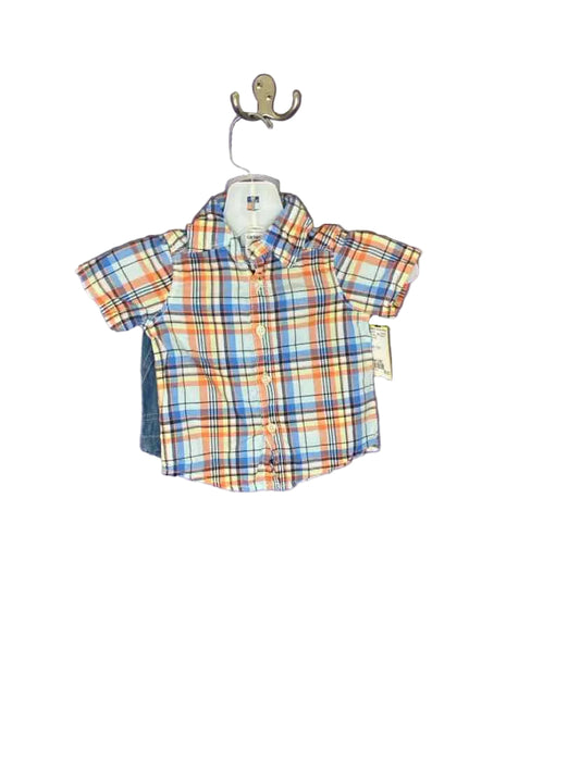 Carters (C) Plaid Infant Size 3 MO 2PC Casual