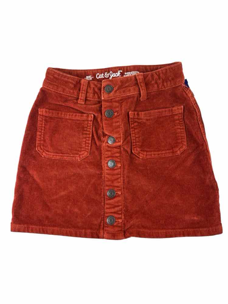 Cat and Jack (D) Orange Youth Size 8 SkirtCasual