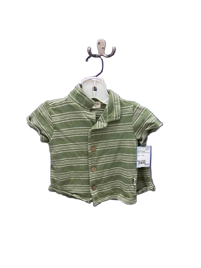 Rabbit + Bear (D) Green Infant Size 18 MO 2PC Casual