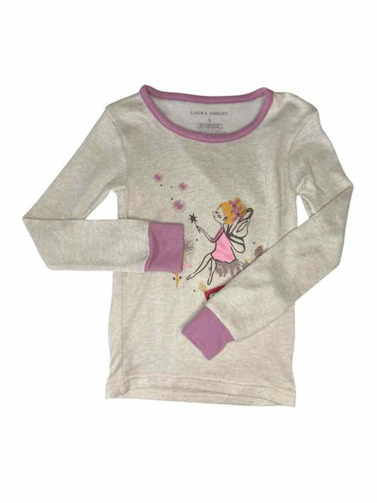 Laura Ashley (C) Beige Toddler Size 5 2PCSleepwear