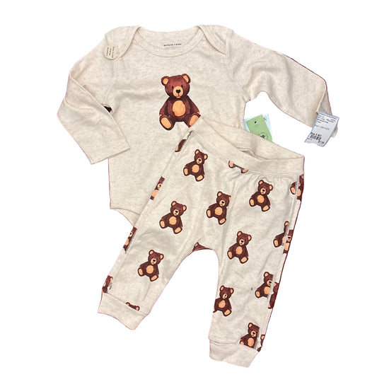 Monica and Andy Cream Infant Size 9 MO 2PC Casual