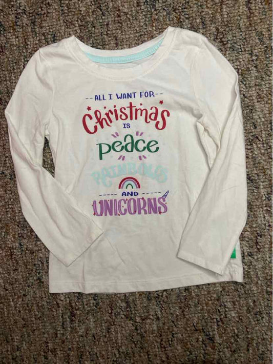 Cat and Jack (D) Christmas Toddler Size 4T LSTop