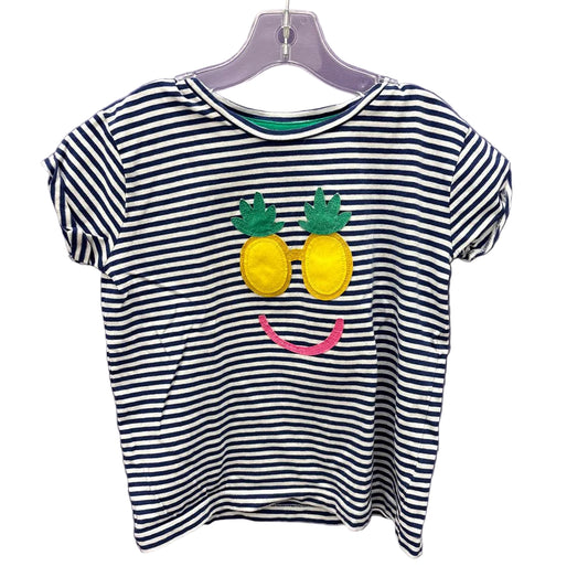 Mini Boden (A) Stripe Youth Size 6-7 Short Sleeve Top