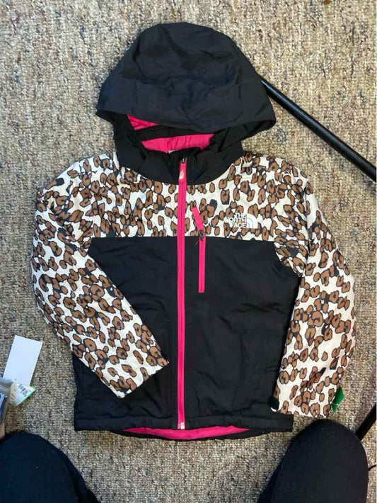 North Face (AA) Animal Print Youth Size 6 Jacket Heavy