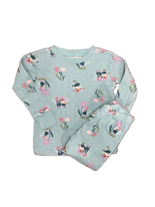 Carters (C) Blue Infant Size 18 MO 2PCSleepwear