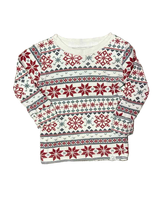 Little Planet (D) White Red Infant Size 9 MO 2PCSleepwear