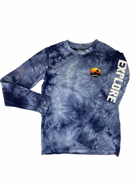 Eddie Bauer (B) Blue Youth Size 7-8 LSTop