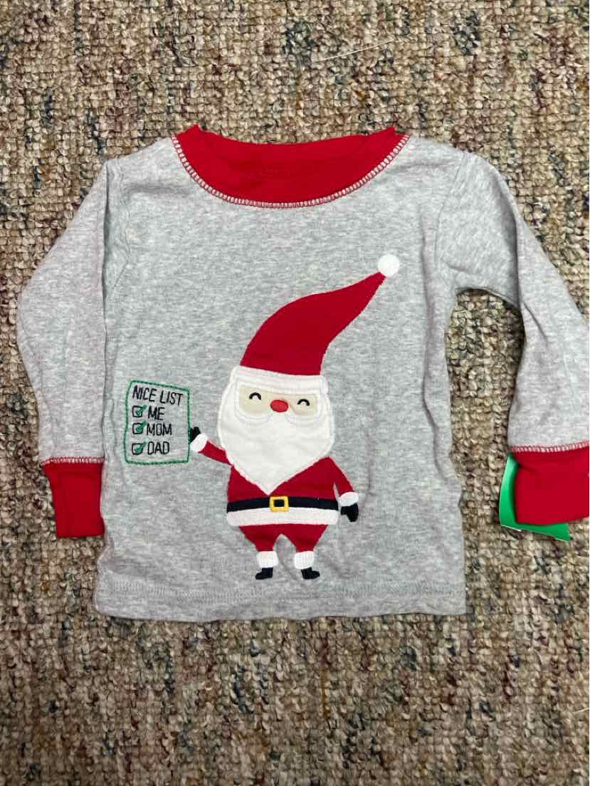 Just One You (D) Christmas Infant Size 12 MO 2PCSleepwear