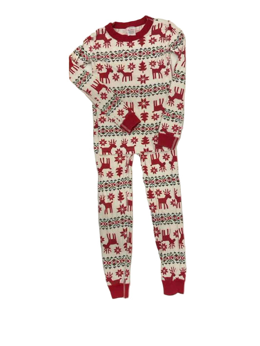 Hanna Andersson (A) Christmas Youth Size 8 2PCSleepwear