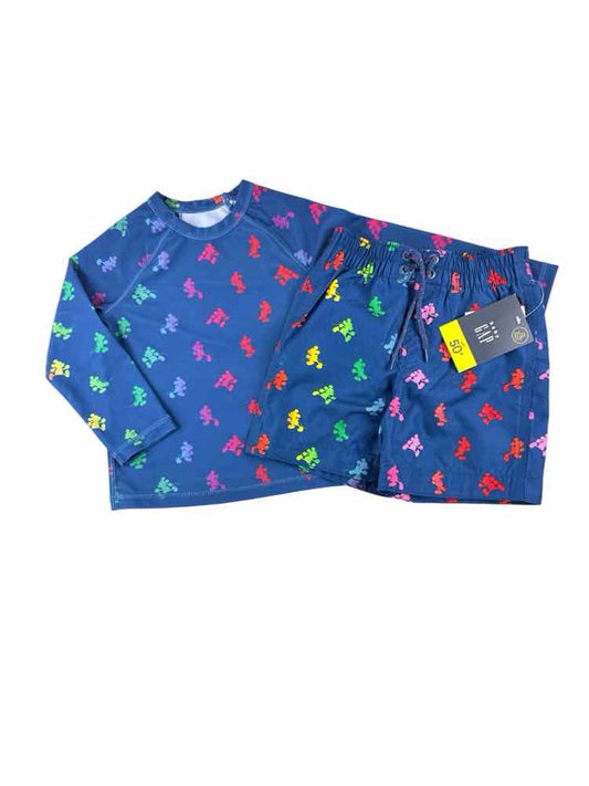 Disney (B) Blue Print Toddler Size 2T 2PCSwimwear