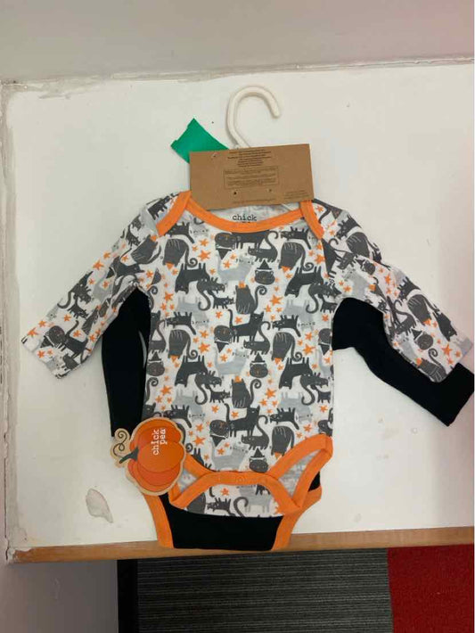 Chick Pea (B) Black Infant Size 0-3 MO 3PC Casual