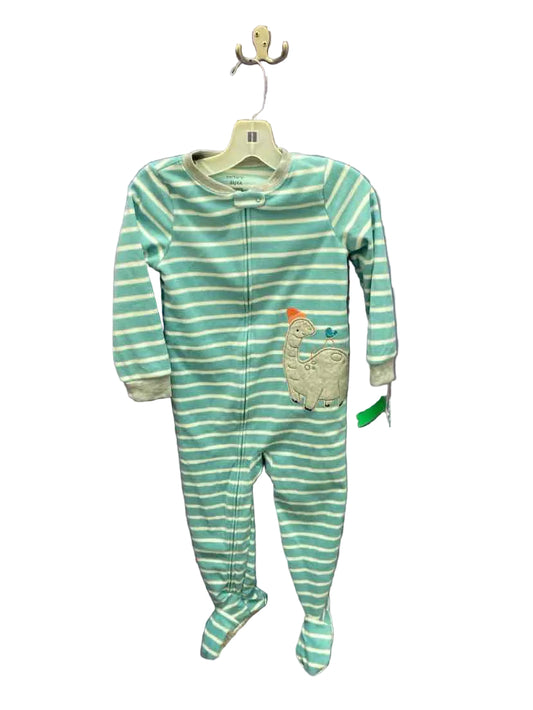 Carters (C) Green Gray Toddler Size 3T 1PCSleepwear