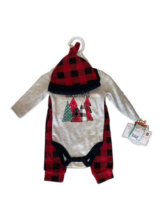 baby kiss Gray Infant Size 0-3 MO 3PC Casual